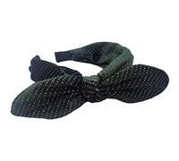 Topkids Accessories Glitter Bow Alice Bands Adult Women, Hair Accessories for Women, Hair Bands for Women, Thick Headband, Womens Headbands, Head Bands Adult Women, Wide Headbands (Bottle Green)