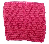 Topkids Accessories Knitted Headband for Women, Crochet Gifts, Hair Bands for Women, Elastic Hair Bands, Headbands for Women's Hair, Head Bands Adult Women (Fuchsia)