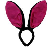Topkids Accessories Rabbit Ears for Kids and Adults, Bunny Ears, Easter Bunny Ears, Fancy Dress, World Book Day Costumes, Easter Games, Party Dress, Animal Costume Kids (Fuchsia)