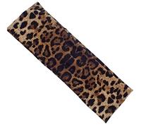 Topkids Accessories Soft Wide Headbands for Women, Stretchy Headband, Hair Accessories for Women, Hair Bands for Women, Headbands for Women's Hair, Head Bands Adult Women (Animal Print Orange)