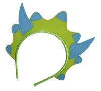 Topkids Accessories Unisex Triceratops Dinosaur Dragon Mask for Boys & Girls, Dragon Headband Accessory, Dino Mask & Tail Adult Dragon Costume, Dress Up Dinosaurs (Triceratops Green Dino Headband)