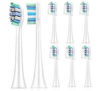Topkitfice Replacement Toothbrush Heads for Philips Sonicare:8 Pack Soft Replacement Electric Brush Head Compatible with Phillips Sonicare Snap-on System