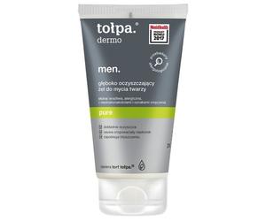 TOPLA DERMO MEN Pure Oily Combination Skin Anti Bacterial Gel Face Wash Scrub