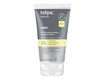 TOPLA DERMO MEN Pure Oily Combination Skin Anti Bacterial Gel Face Wash Scrub