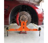 Toplamper Wheel Alignment Tool to Help Save Shop Time & Cost, Stainless Steel Toe Alignment Plates for DIY Toe Adjustment, Stable Tape Groove Design for Most Cars & Trucks