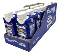 TopLife Bedtime Calming Milk for Dogs - Keeps Dogs Hydrated - Chamomile & Honey Goats' Milk, 12 x 200ml