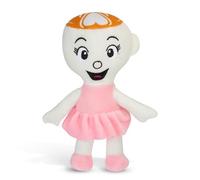 Topline 18 cm Plush Toy - Soft Cuddly Warrior Character Doll & Embroidered Details - Fun for Kids - Cute Present for Birthdays, Holidays or Any Occasion (Ballerina Cappuccina)