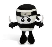 Topline Brainrot 25 cm Plush Toy - Soft Brain Rot Cappuccino Assassino Cuddly Warrior Character Doll - Fun for Kids - Cute Present for Birthdays, Holidays or Any Occasion
