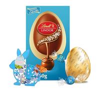 Topline Lindt Chocolate Easter Egg for easter Gifts - Luxury Milk Chocolate Egg with Salted Caramel Truffles 260g Chocolates Gift Box for Easter Hamper, Gifts for Women with Topline Decoration