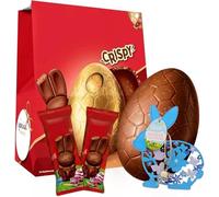 TOPLINE Nestle KitKat Easter Egg Bulk - Extra Large Milk Chocolate KitKat Bunny Easter Egg with Mini Bunnies Bag & Bunny Bar 234g Chocolate Hamper with Topline Card.Easter Gift for Kids., Multi, 1