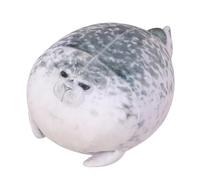 TOPLITHE Cute Chubby Seal Plush, Kawaii Stuffed Animal Pillow Gifts for Boys Girls Birthday Christmas (20CM/7.8IN)