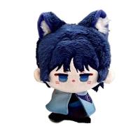 TOPLITHE Genshin Impact Plush, Anime Plushie Toy Cute Soft Stuffed Doll Keychain Carcoon Figure for Fans Gift (Color : Wanderer)