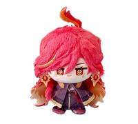 TOPLITHE Genshin Plush Keychain, 12CM Anime Plushie Toy Cute Soft Impact Stuffed Doll Carcoon Figure for Fans Gift(Mavuika)