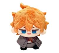 TOPLITHE Genshin Plush Keychain, 12CM Anime Plushie Toy Cute Soft Impact Stuffed Doll Carcoon Figure for Fans Gift(Tartaglia)