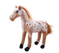 TOPLITHE Horse Plush, Simulation Horse Stuffed Animals Soft Huggale Plushie Pillow Gift for Boys Girls Birthday Home Decor(Color B,50CM/19.6IN)