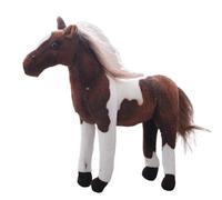 TOPLITHE Horse Plush, Simulation Horse Stuffed Animals Soft Huggale Plushie Pillow Gift for Boys Girls Birthday Home Decor(Color D,40CM/15.7IN)
