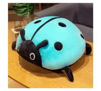 TOPLITHE Ladybug Plush, Cute Stuffed Ladybug Animals Soft Insect Plushie Hugging Pillow Gift For Kids Lovers Birthday Christmas Valentine's Day(Blue,40CM/15.7IN)