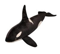 TOPLITHE Orca Plush, Simulation Killer Whale Plush Toys Weighted Stuffed Sea Creatures Animals Gift for Boys Girls Home Decor(75CM/29IN)