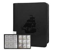 Toploader Binder 3" x 4" Inch 360 Cards 9 Pocket Paper Cover Ideal for Preservation and Cleanliness Perfect for Collectors Storage and Organizing Trading Cards Sports Cards and More