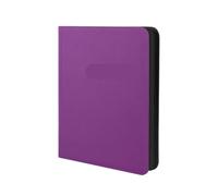 Toploader Binder Holds Top Loaders Loader Binders for Rigid Card Holders for Documents Collection(Purple)