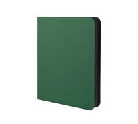 Toploader Card Binder, Trading Album Holder Fits for Top Loader for Documents Collection(Dark Green)