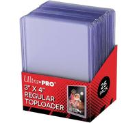 Toploader Regular Ultra Pro 3x4" Pack of 25 (1-1000 Toploaders)