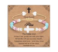 Toplstud Bracelets for Girls, Girls Bracelets Gifts, Confirmation Communion Christmas Religious Gifts for Daughter Granddaughter