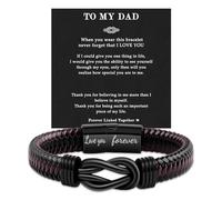 Toplstud To My Dad Gifts Fathers Day Gift for Dad Bracelets for Men