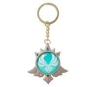 TopLucky Genshin Luminous Key charms Toy Impact Mondstadt Vision Anemo Keychain Gold Game Figure Key Chain Pendant Keyring Genshin Character