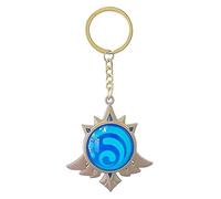 TopLucky Genshin Luminous Key charms Toy Impact Mondstadt Vision Hydro Keychain Gold Game Figure Key Chain Pendant Keyring Genshin Character