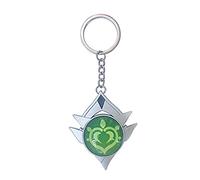 TopLucky Genshin Luminous Key charms Toy Impact Snezhnaya Dendro Keychain Gold Game Figure Key Chain Pendant Keyring Genshin Character
