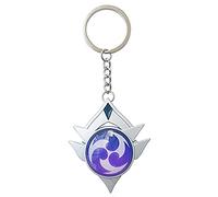TopLucky Genshin Luminous Key charms Toy Impact Snezhnaya Electro Keychain Gold Game Figure Key Chain Pendant Keyring Genshin Character