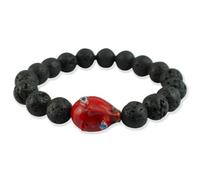 Topmall Anime Berserk Behelit Resin Bracelet,Crimson Behelit bracelets,1997 Guts Griffith Berserk Egg Of King Bracelet Resin Pendant Cosplay Jewelry Gift, elasticity, 树脂, resin