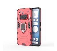 Topme Armor Cover for NothingPhone (3A) (6.77" Inches), [phone Case with Ring Holder] - Red