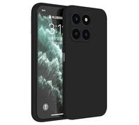 Topme Case Design for HONOR X6a (6.56" Inches) Cover, Tpu Silicone Case Skin Protector - Black