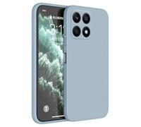 Topme Case Design for HONOR X8a (6.7" Inches) Cover, Tpu Silicone Case Skin Protector - Smoke Blue
