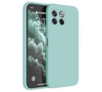 Topme Case Design for OnePlus 10T (6.7" Inches) Cover, Tpu Silicone Case Skin Protector - Light Cyan