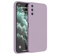 Topme Case Design for OnePlus Nord CE 5G (6.43" Inches) Cover, Tpu Silicone Case Skin Protector - Grass Purple