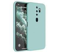 Topme Case Design for OPPO A9 2020 / OPPO A5 2020 (6.5" Inches) Cover, Tpu Silicone Case Skin Protector - Light Cyan