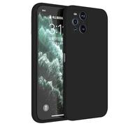 Topme Case Design for OPPO Find X3 Pro (6.7" Inches) Cover, Tpu Silicone Case Skin Protector - Black