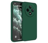 Topme Case Design for OPPO Reno12 F 5G / OPPO Reno12 FS 5G / OPPO Reno 12 F 4G / OPPO Reno 12 FS 4G (6.67" Inches) Cover, Tpu Silicone Case Skin Protector - Dark Green