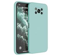 Topme Case Design for POCO X3 Pro/POCO X3 NFC (6.67" Inches) Cover, Tpu Silicone Case Skin Protector - Light Cyan