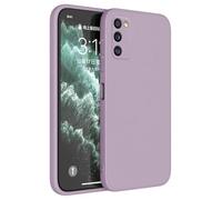 Topme Case Design for Samsung Galaxy A41 (6.1" Inches) Cover, Tpu Silicone Case Skin Protector - Grass Purple