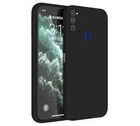 Topme Case Design for Samsung Galaxy M21 / Galaxy M30s (6.4" Inches) Cover, Tpu Silicone Case Skin Protector - Black