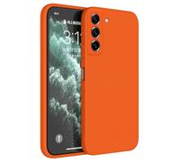 Topme Case Design for Samsung Galaxy S21+ / Samsung S21 Plus (6.7" Inches) Cover, Tpu Silicone Case Skin Protector - Orange