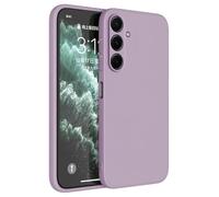 Topme Case Design for Samsung Galaxy S25 FE (6.7" Inches) Cover, Tpu Silicone Case Skin Protector - Grass Purple