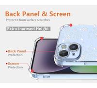 Topme Phone Case for HMD Fusion X1 (6.56" Inches), Soft TPU Silicone Transparent Painted Pattern Mobile Phone Case - Maple Leaf