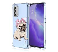 Topme Phone Case for Realme GT Master Edition (6.43" Inches), Soft TPU Silicone Transparent Painted Pattern Mobile Phone Case - French Fight