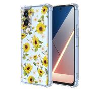 Topme Phone Case for Smartphone, Compatible with POCO M7 (4G)(Phone Dimension Size 169.48x80.45x8.4mm) Check the size of your phone. Sunflower