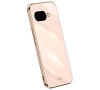Topme Silicone Case for Google Pixel 10A (6.28" Inches), [gold Edge Style Phone Case] - Pink